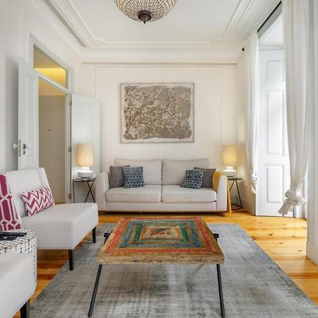 Whome Luxury Stay In Prime Location W/ Ac, Lift & Private Patio Lisboa Kültér fotó