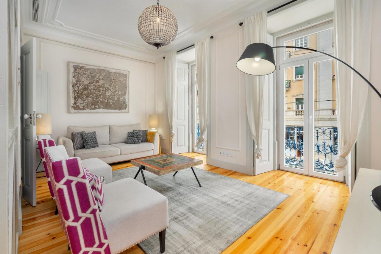Whome Luxury Stay In Prime Location W/ Ac, Lift & Private Patio Lisboa Kültér fotó