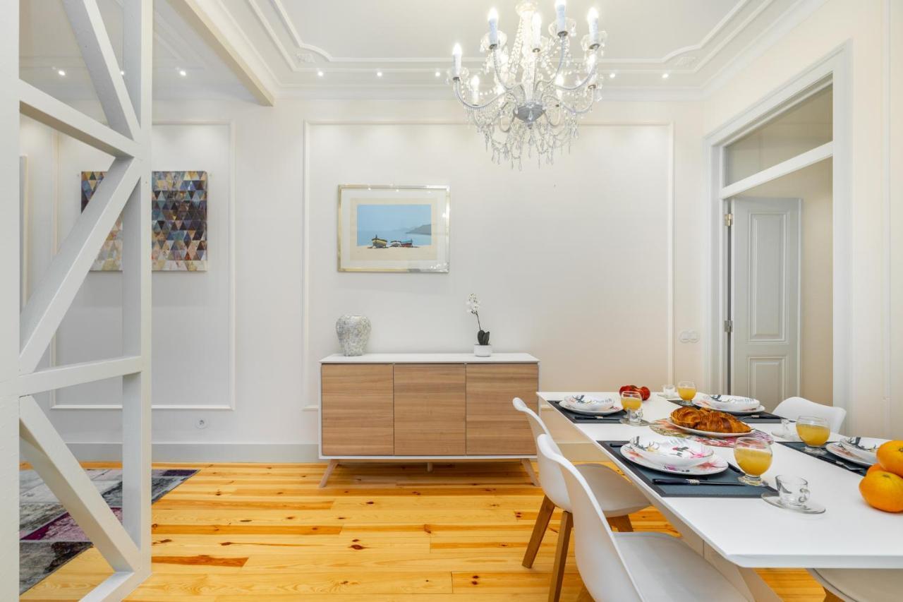 Whome Luxury Stay In Prime Location W/ Ac, Lift & Private Patio Lisboa Kültér fotó