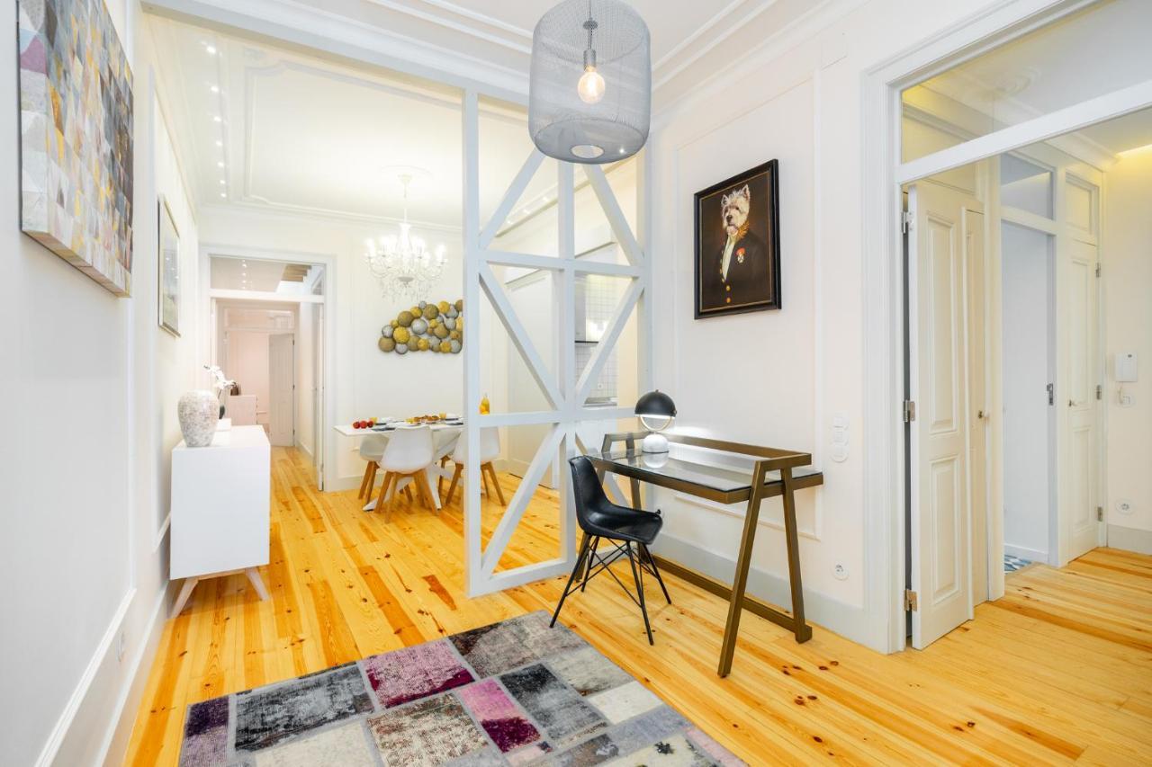 Whome Luxury Stay In Prime Location W/ Ac, Lift & Private Patio Lisboa Kültér fotó