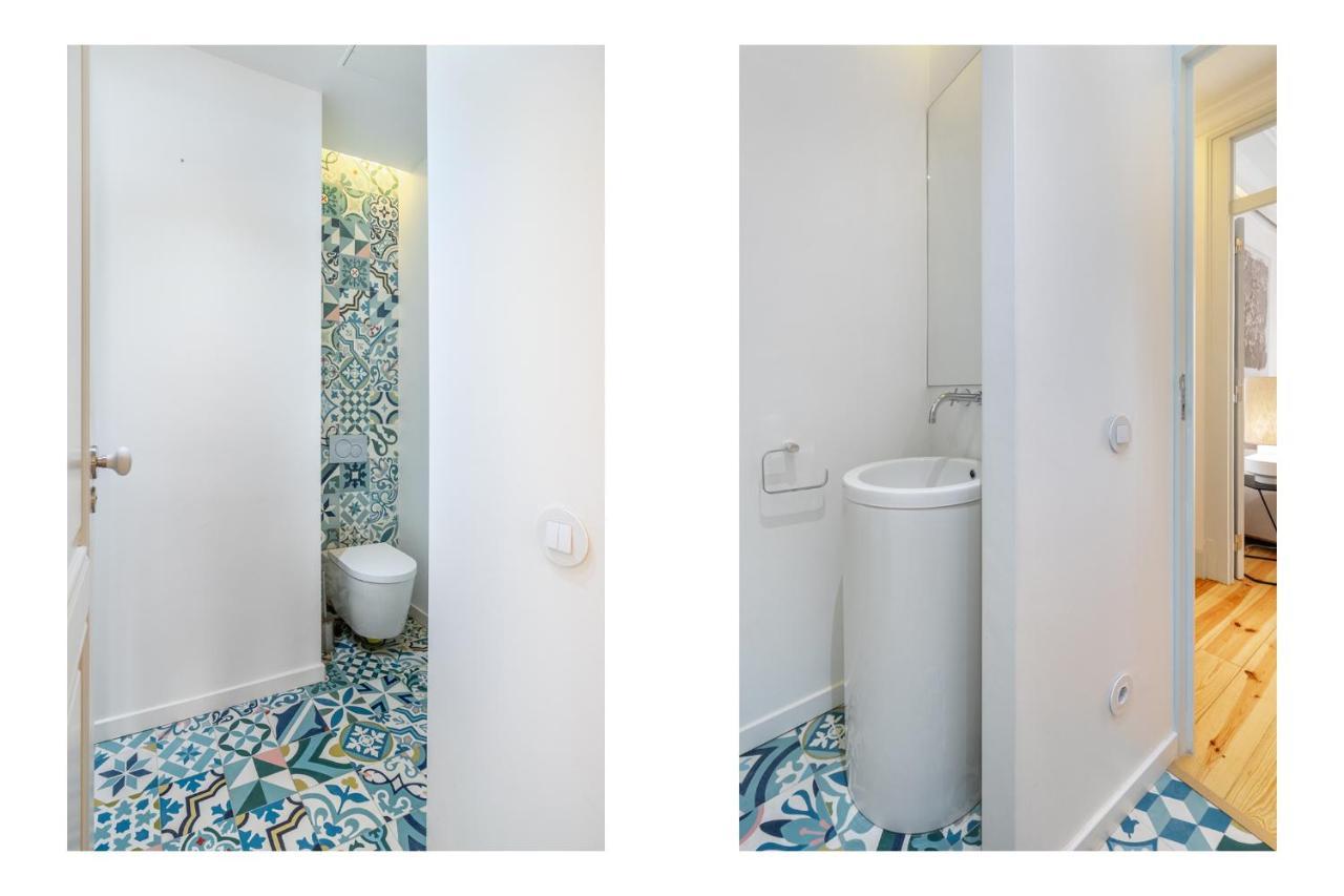 Whome Luxury Stay In Prime Location W/ Ac, Lift & Private Patio Lisboa Kültér fotó